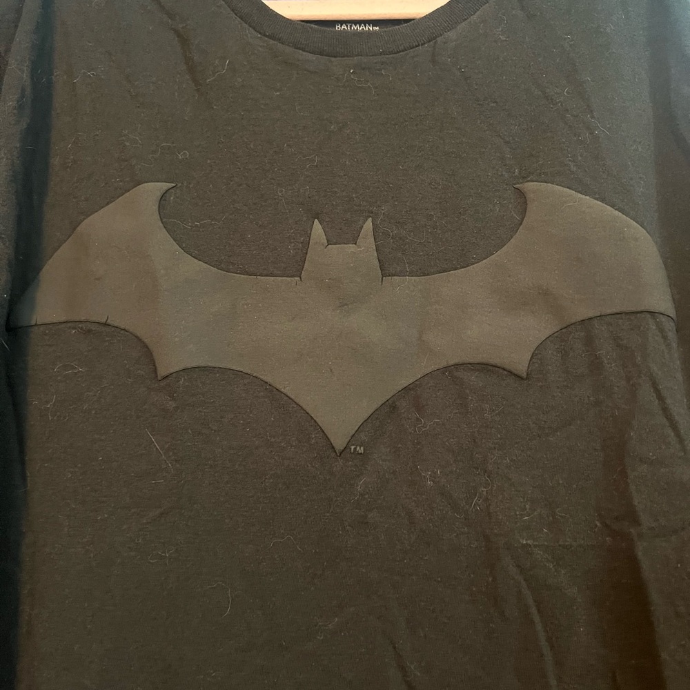 Batman Black and Gold Logo Tee